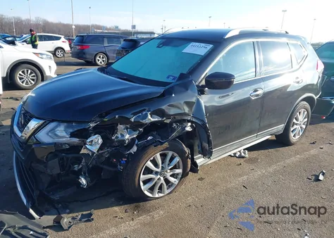 2019 Nissan Rogue Sv из США, поврежденный, VIN KNMAT2MT7KP507774